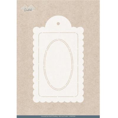 Find It Trading Precious Marieke Blossom Blush Stencil - Label